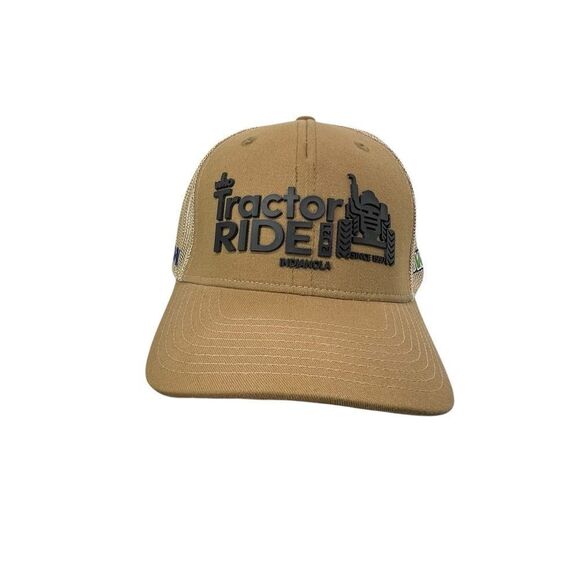 Tractor ride iowa mesh snap back trucker hat  farm Hat One Size Fits Most - Picture 7 of 11